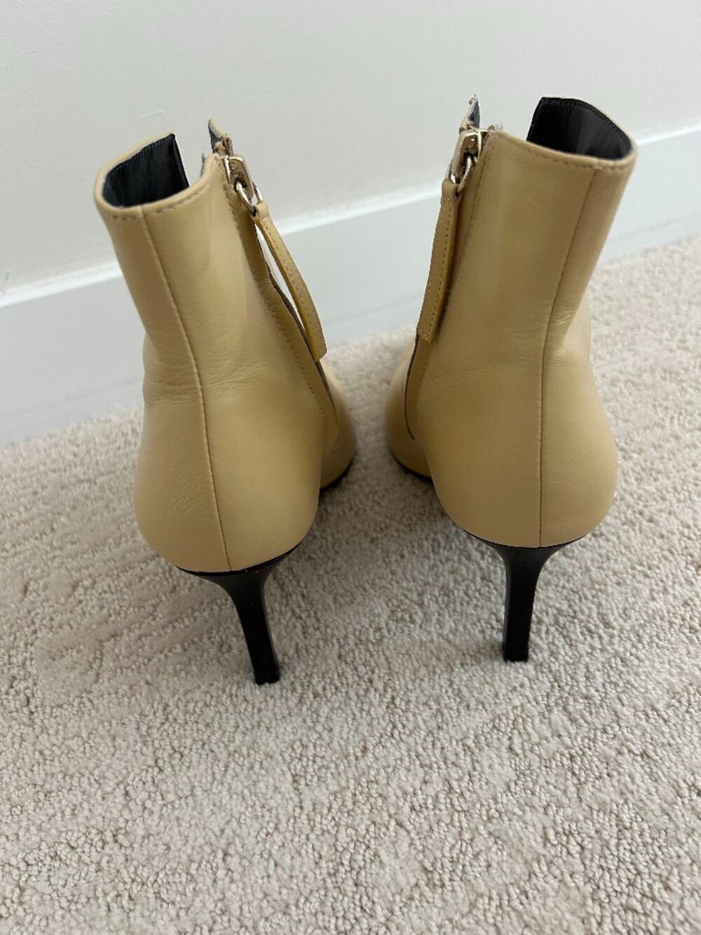 Zara leather boots